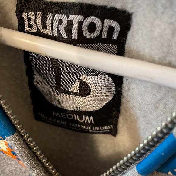 Mens Burton hoodie - Picture 3 of 3